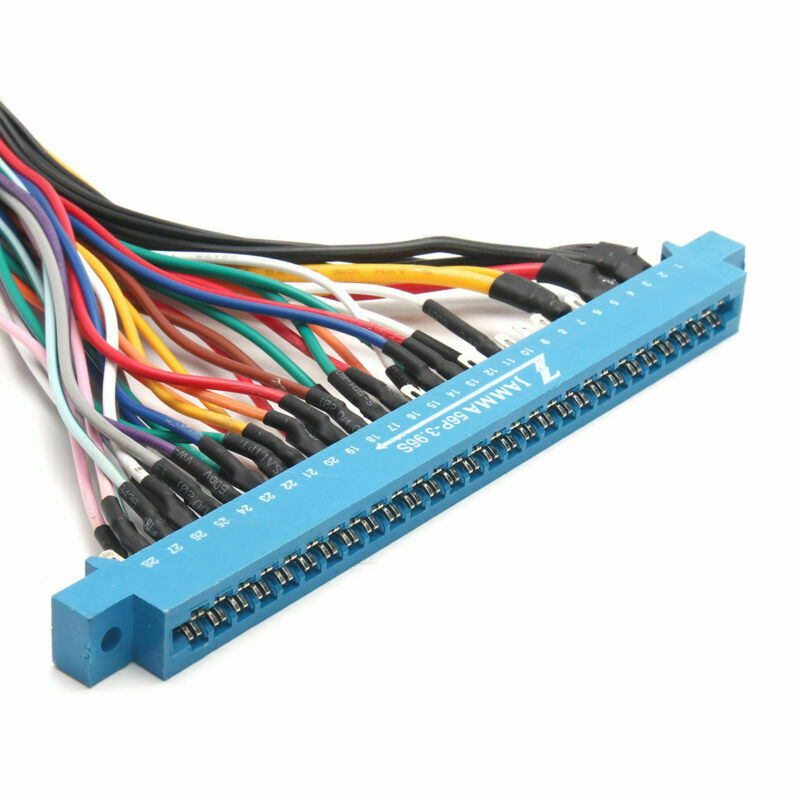 28 Pin Jamma Harness Wire Wiring Loom For Arcade Game PCB Video Game Board