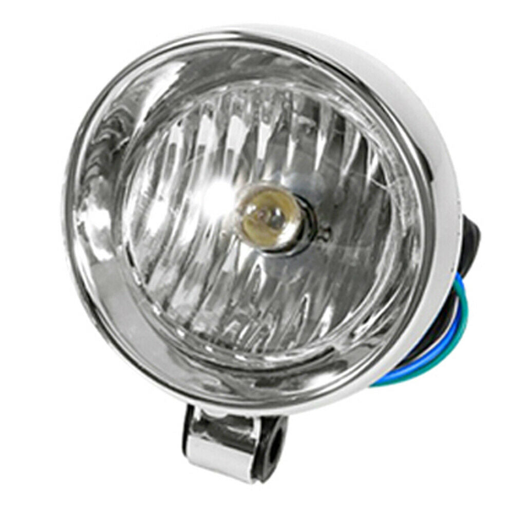 10W 12V Universal Motorbike Headlight Retro  Fog Light Auxiliary Light