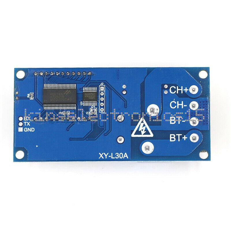 XY-L30A Lithium Battery Charge Controller Protection Board 6-60V 30A LCD Display