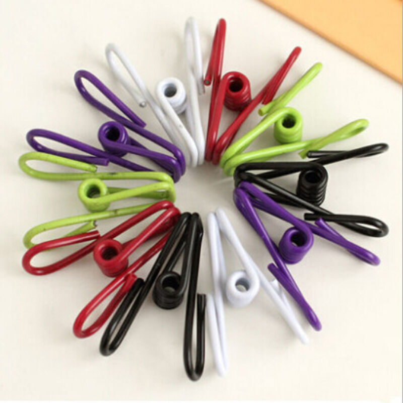 New Metal Clamp Clothes Laundry Hangers Strong Grip Washing Line Pin Pegs.l8