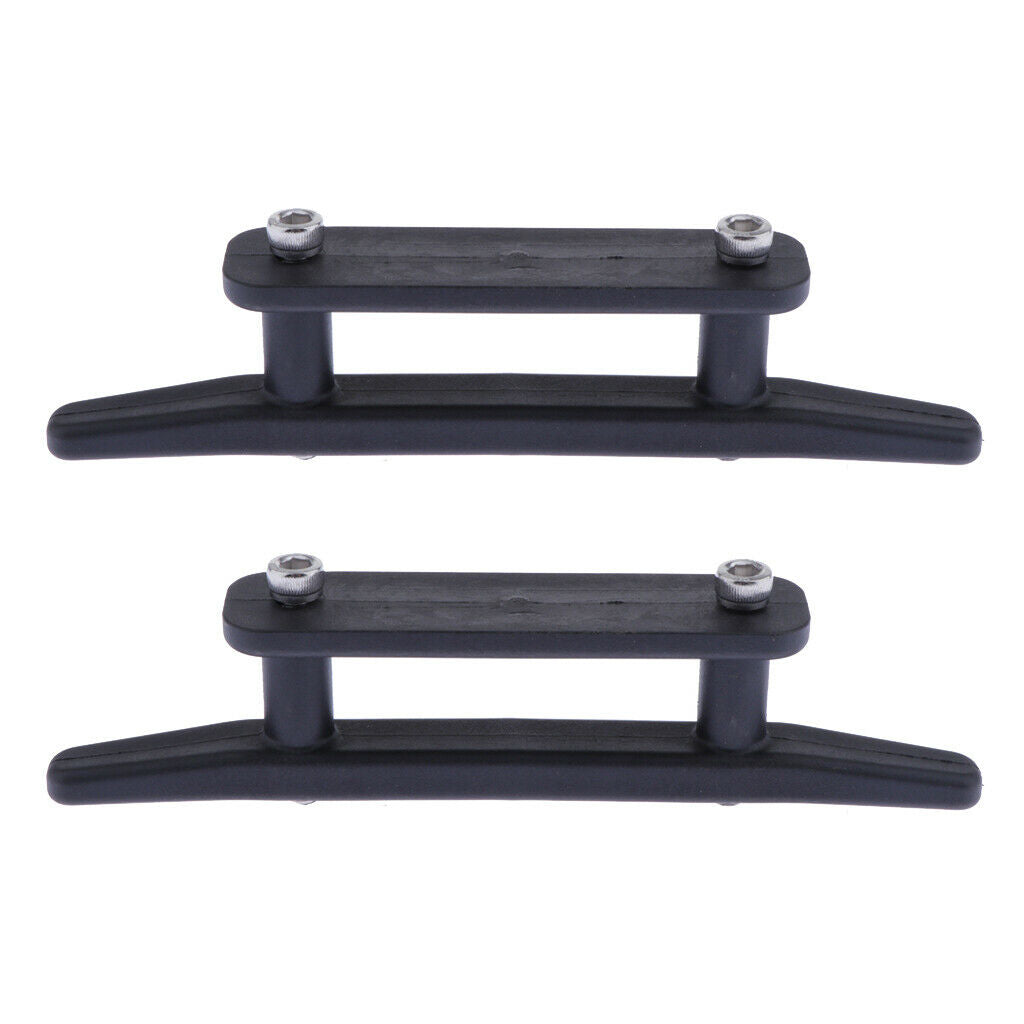 2 Pieces Kayak Deck Cleats Boat Cleat Mooring Kit Dock Holder Accessories