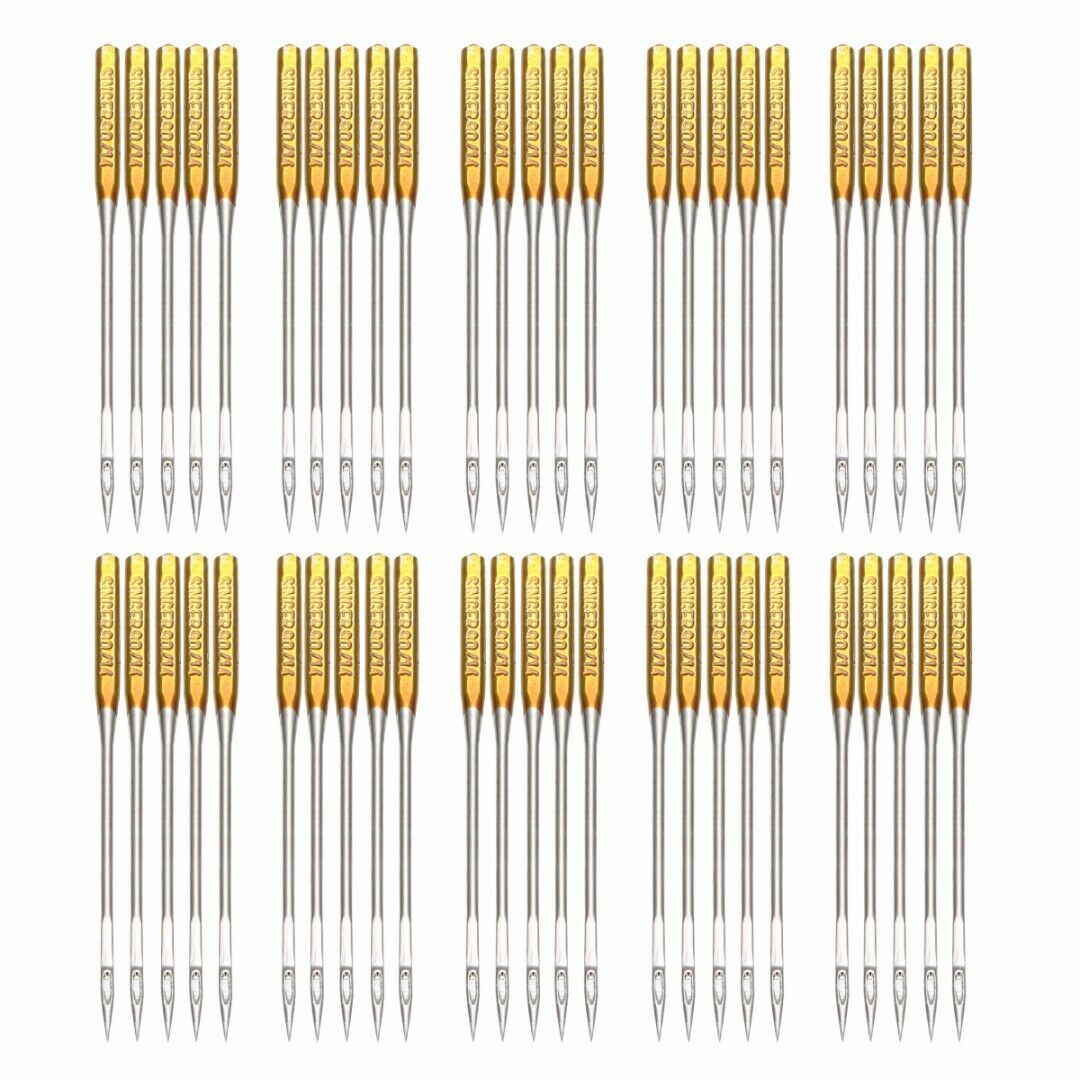 Singer Sewing Machine NeedlesAssorted  Sizes 90/14  50pcs