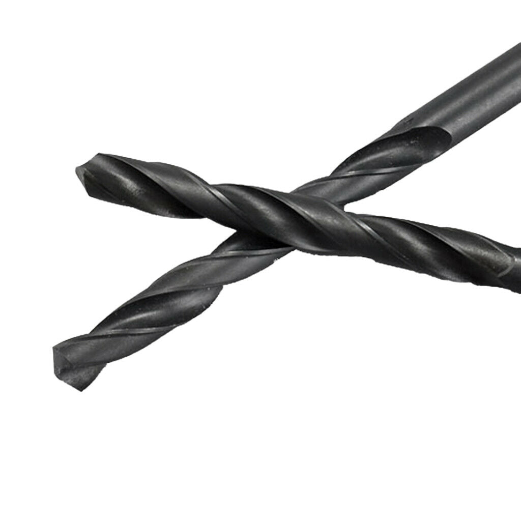 10 Pieces High speed steel straight shank twist drill fits all power drills