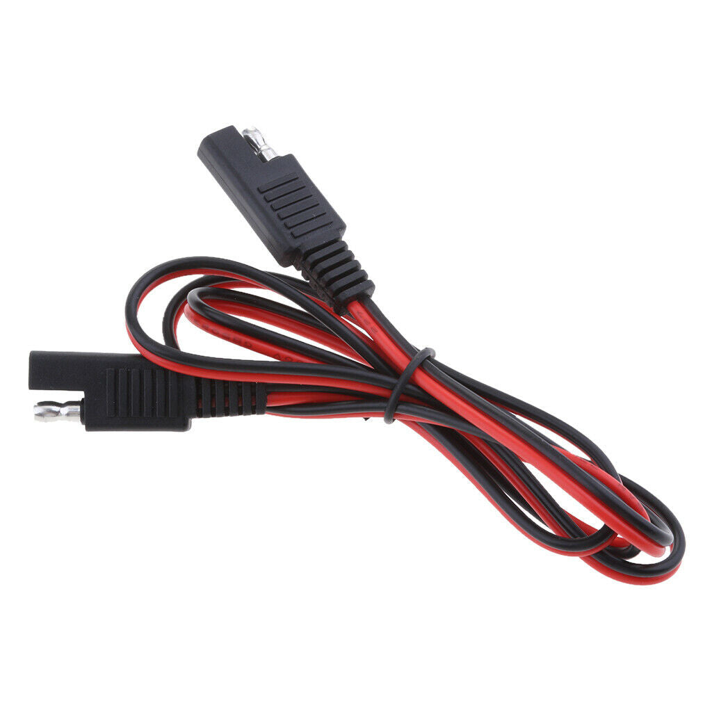 18AWG Solar Battery SAE Male to Male DIY Extension Adapter Cable Harness
