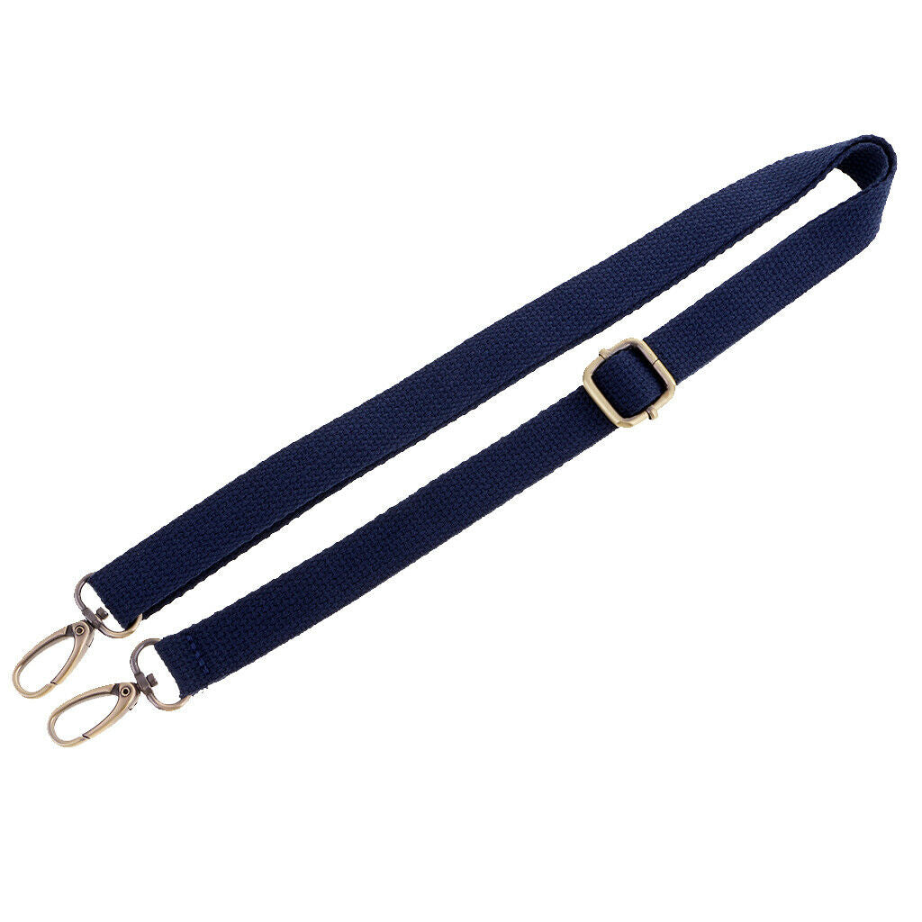 2x Canvas Adjustable Handbag Strap Replacements Bag Crossbody Bag 120cm