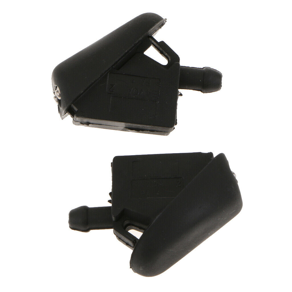 1 Pair of Direct Replacement Wiper Nozzle for Windshield