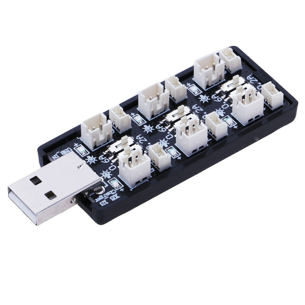 1S LiPo Battery USB Charger Board 500mA Micro JST 1.25 JST-PH 2.0 mCX mCPX