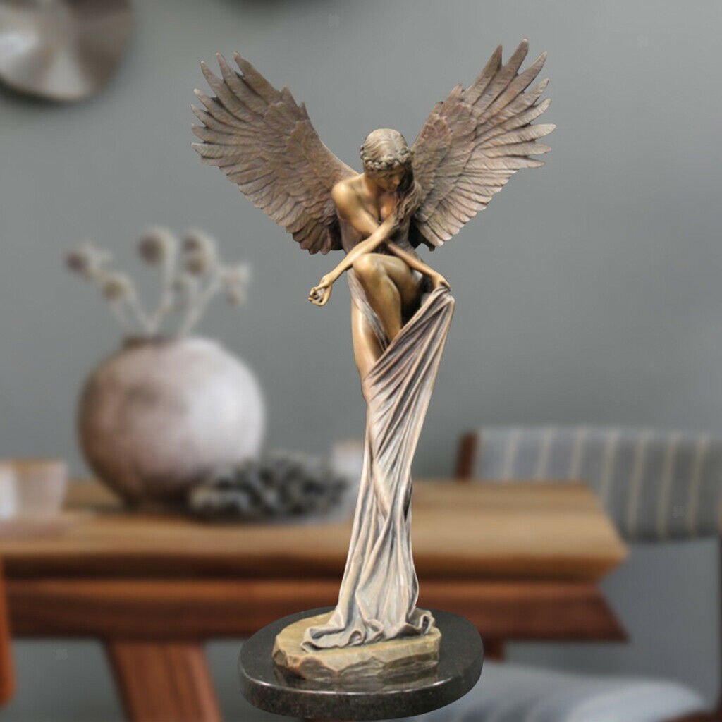 Redemption Angel Statue Photo Props Living Room Church Decorative Ornaments