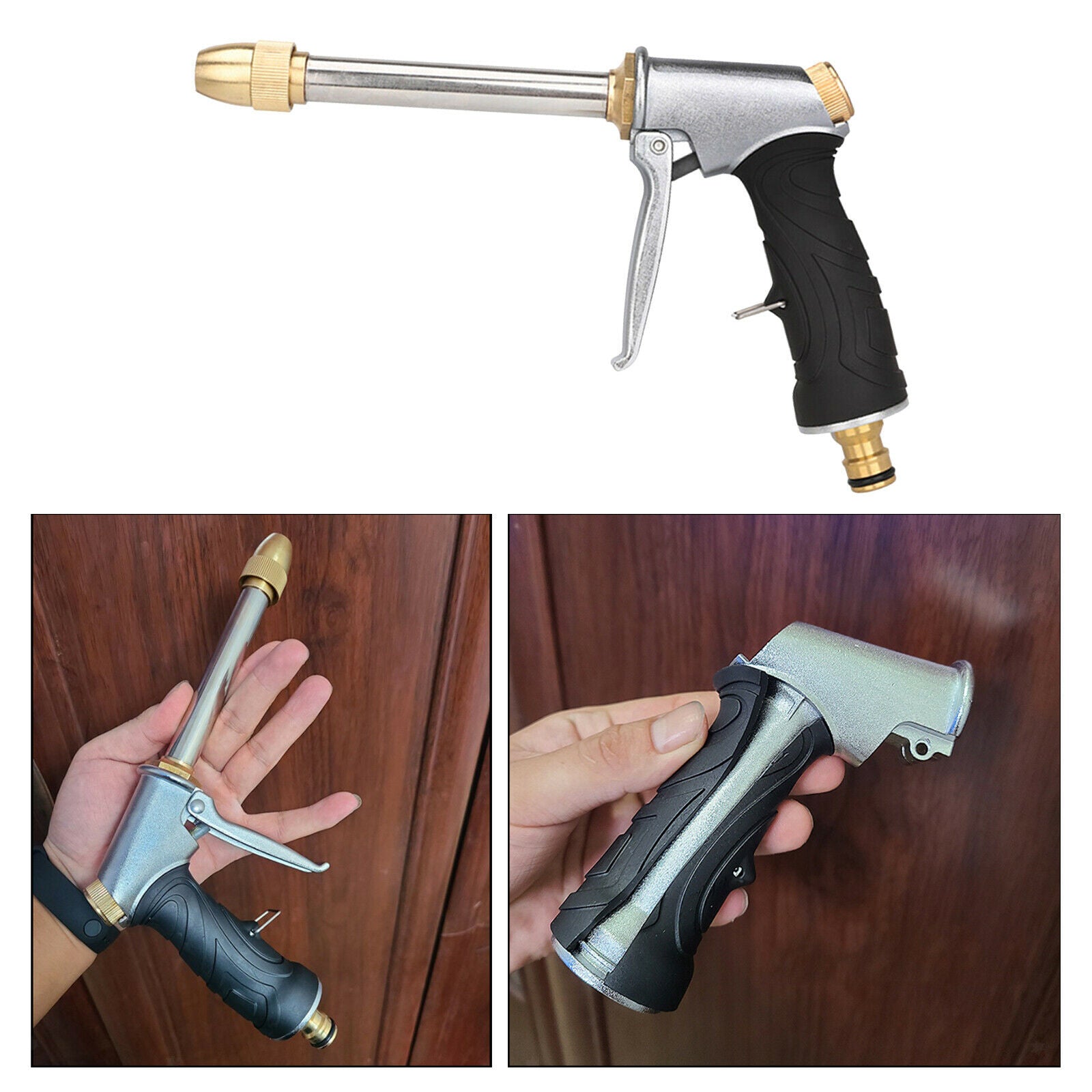 Pressure Washer Gun for Cleaning Car Wash Garden Watering Roof Washing