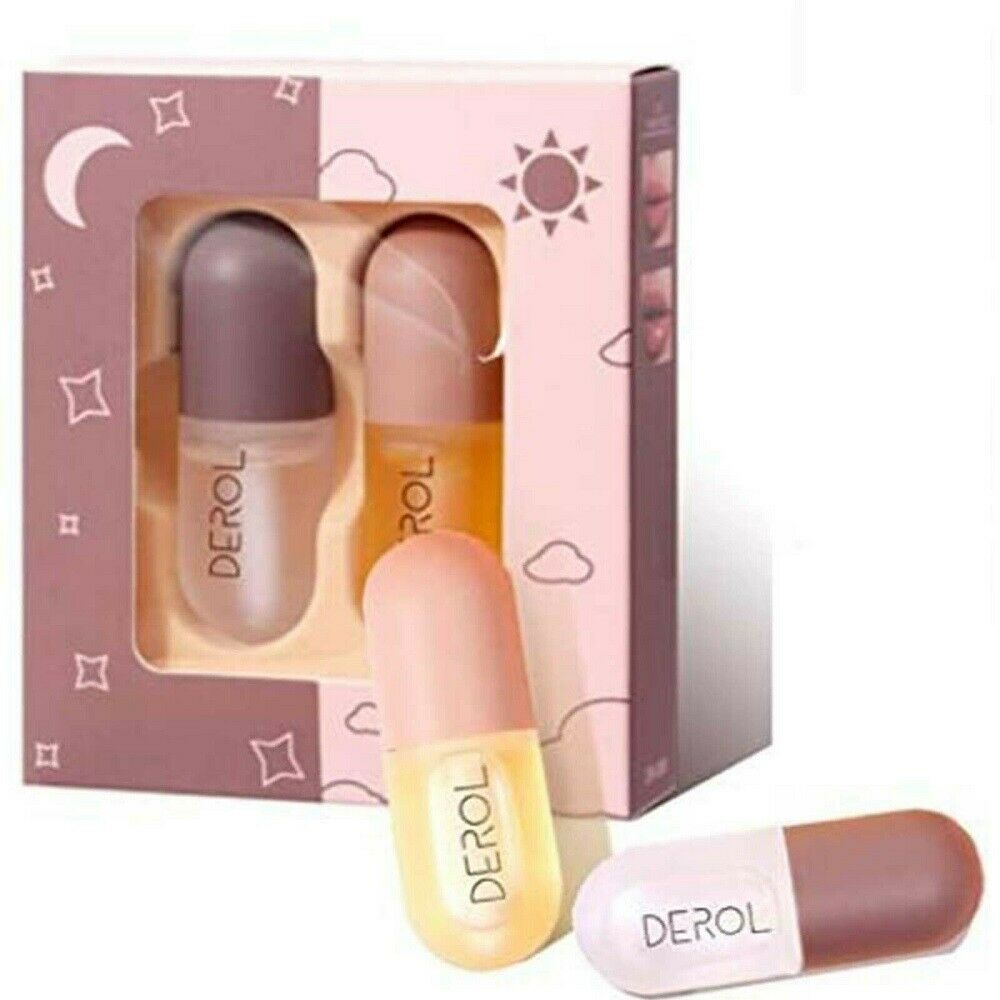 Lip Plummper Set,Derol Lip Plumper Gloss,Lip Filler,Lip Plumping Lip Gloss,Lip