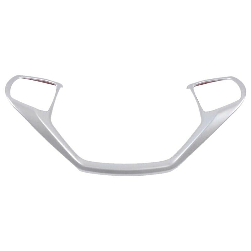 Car Styling ABS Matte Interior Stee Wheel Decorative Cover Trim for Ford ExploH7