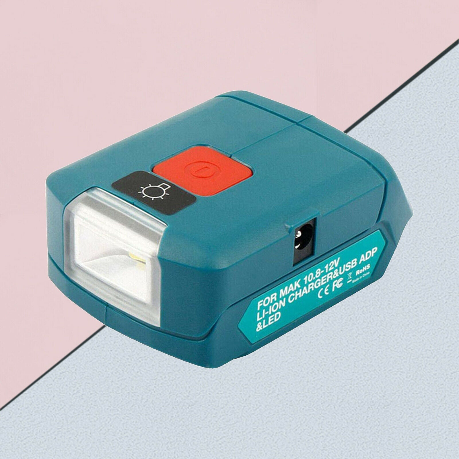 Power Source Charger with 1 USB Ports for Mak Li-ion Batteries Flashlight