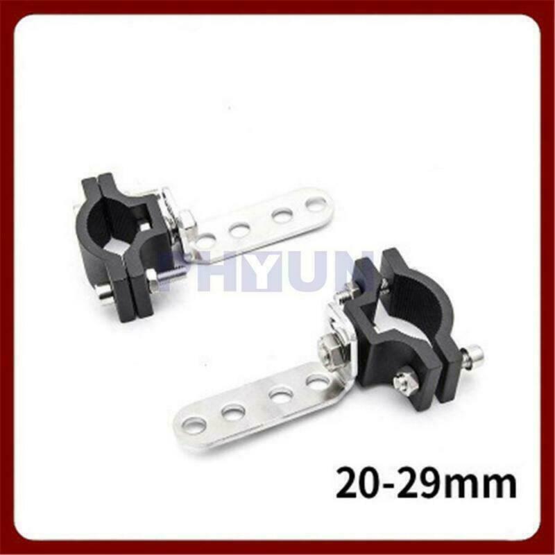 2PCS Adjustable Fork Clamp Bracket Holder For Motorcycle 20mm-29mm Fork Tubes