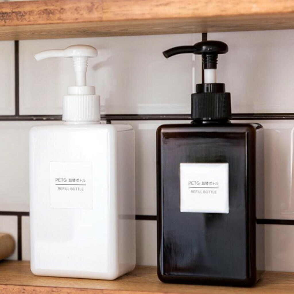 4Pcs/Set 280ml Foaming Soap Dispenser BPA Free PET for Castile Shampoo