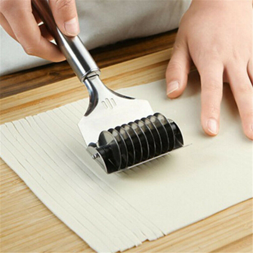 Stainless Steel Noodle Cut Shallot Cutter Pastry Tool for Kitchen Manual HanV Lt