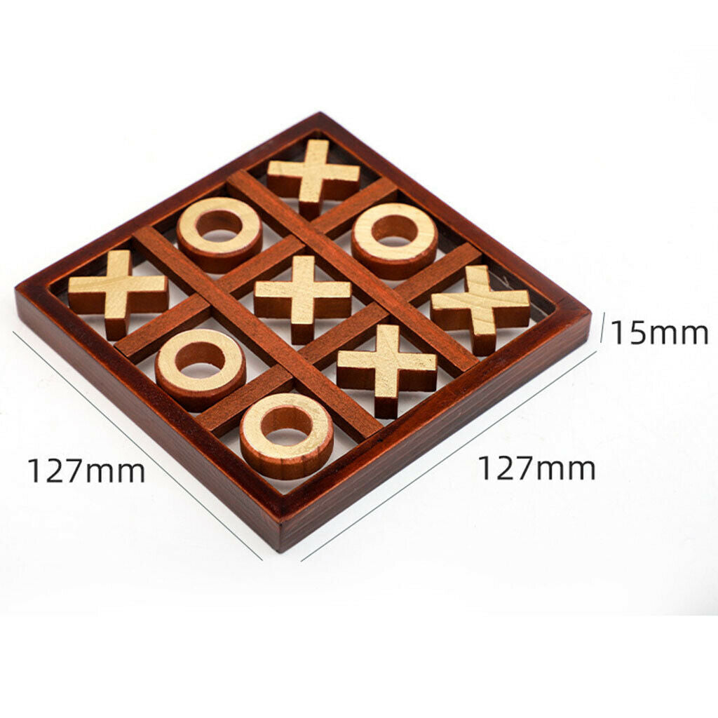 Travel Classic Tic Tac Toe Pushing Me XO Intelligent Board Game for Family
