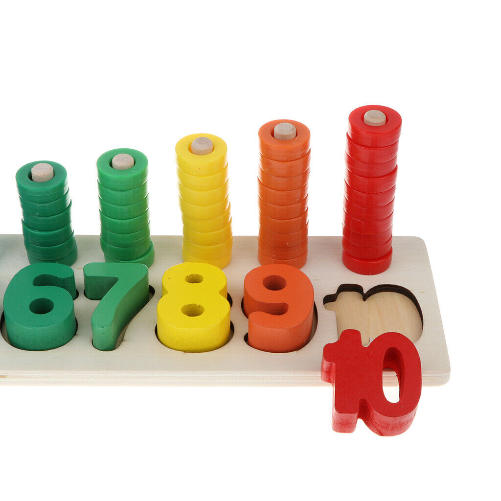 Early Educational Child Baby Present Matching Board Manipulative Math Skills