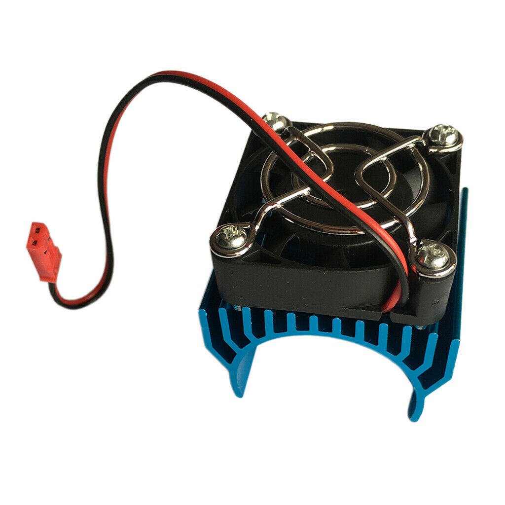 Motor Cooling Heatsink Cooling Fan with 40mm Fan for 1/10 RC Car