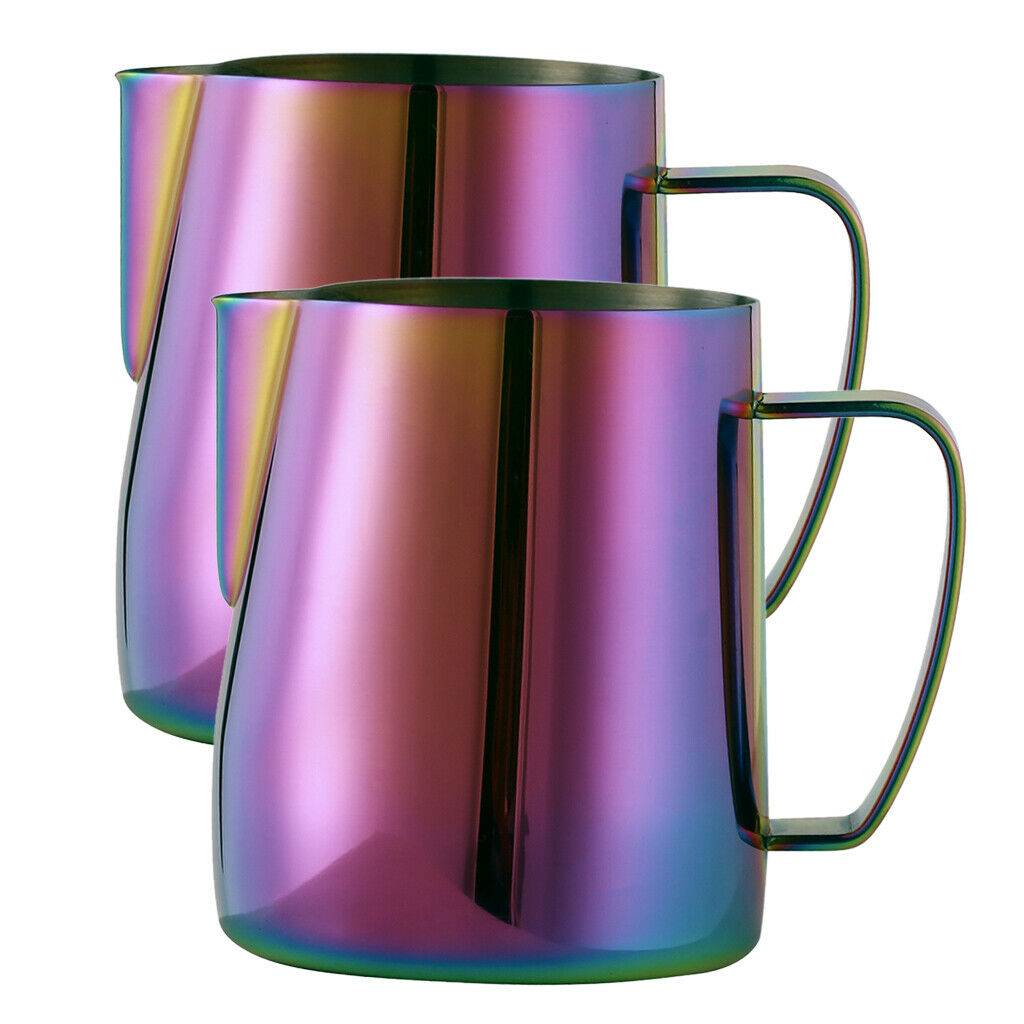 350ml Milk Pitcher, Stainless Steel Espresso Pitcher Latte Frothing Pitcher