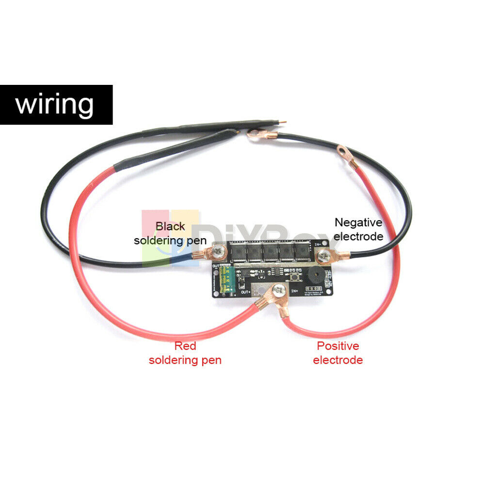 DC 12V Lithium Battery 5MOS Spot Welding Machine Motherboard 5th Gear Diy