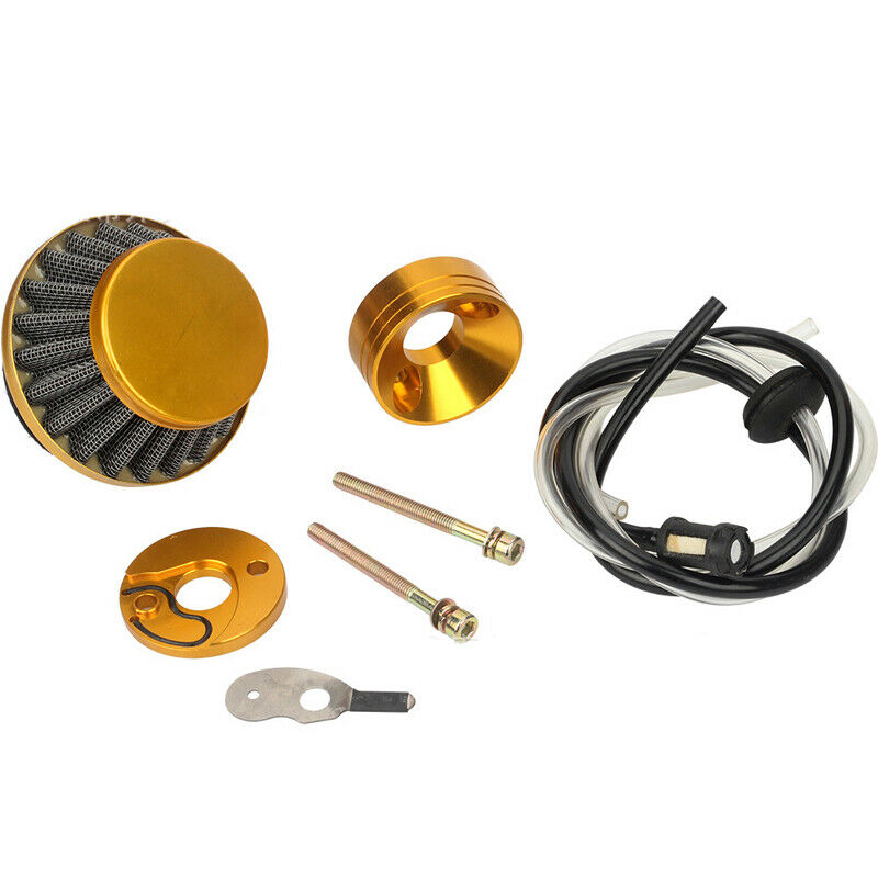 Motorcycle Bikes Modificate Air Filter Kit Fuel Line Gasket For 43cc 49cc Engine