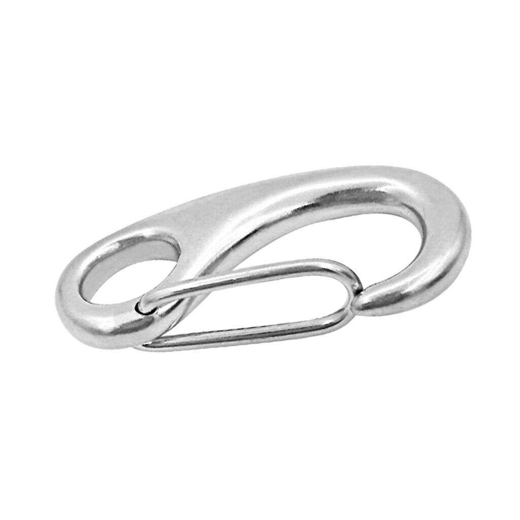 Heavy Duty Marine Grade 2" 304 Gate Spring Clip Snap Hook Claw for Yacht