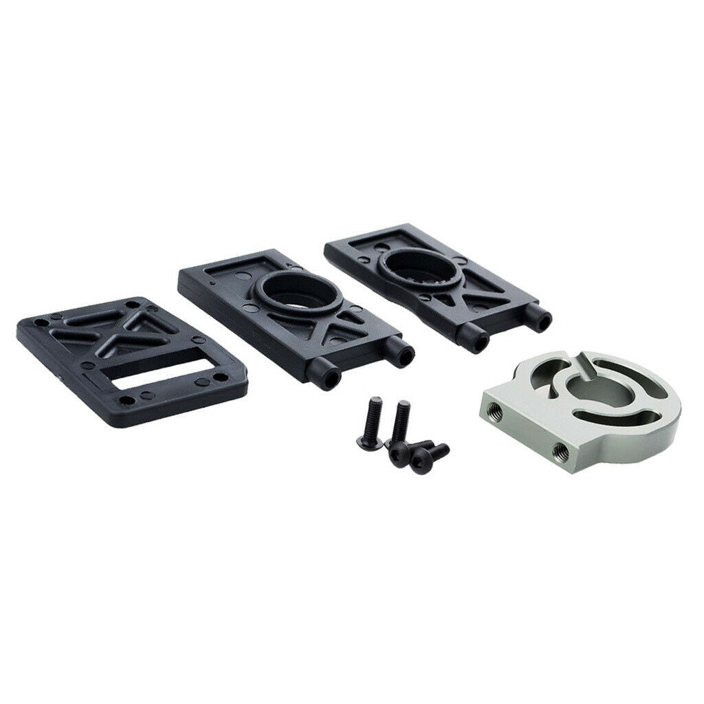 Metal Motor \u0026 Medium Diff Mounting Plate Kit For HSP Kyosho SST FS 1/8 RC