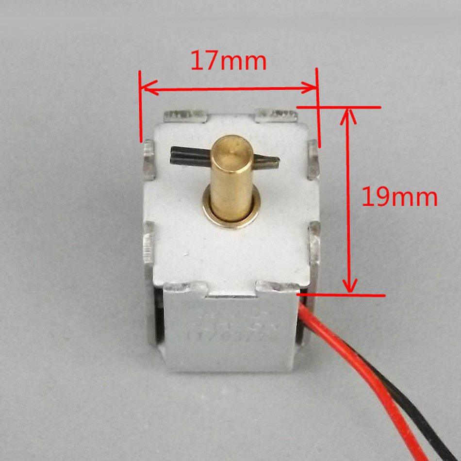 1PCS 5V-12V Push-Pull Type Solenoid Electromagnet Micro Self-holding Magnet