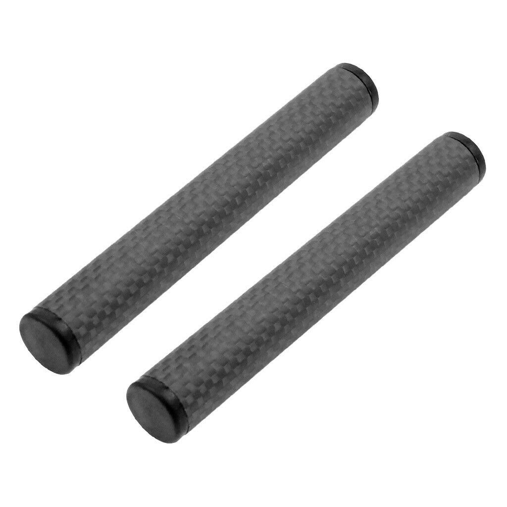 2Pcs 15mm Carbon Fiber Rod 3.93-inch / 10cm Long For 15mm Rod Rail Support