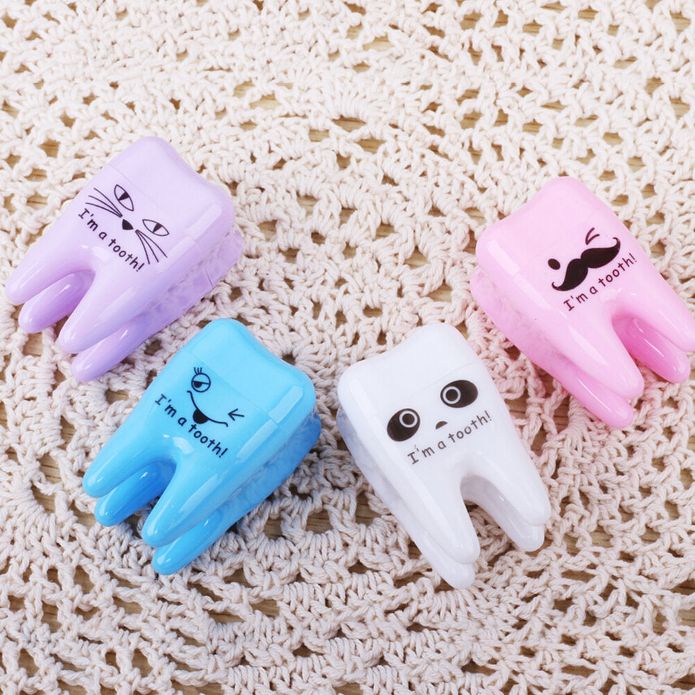 Super Cute Tooth Pattern Pencil Sharpener School Kid's Office Supplie.l8