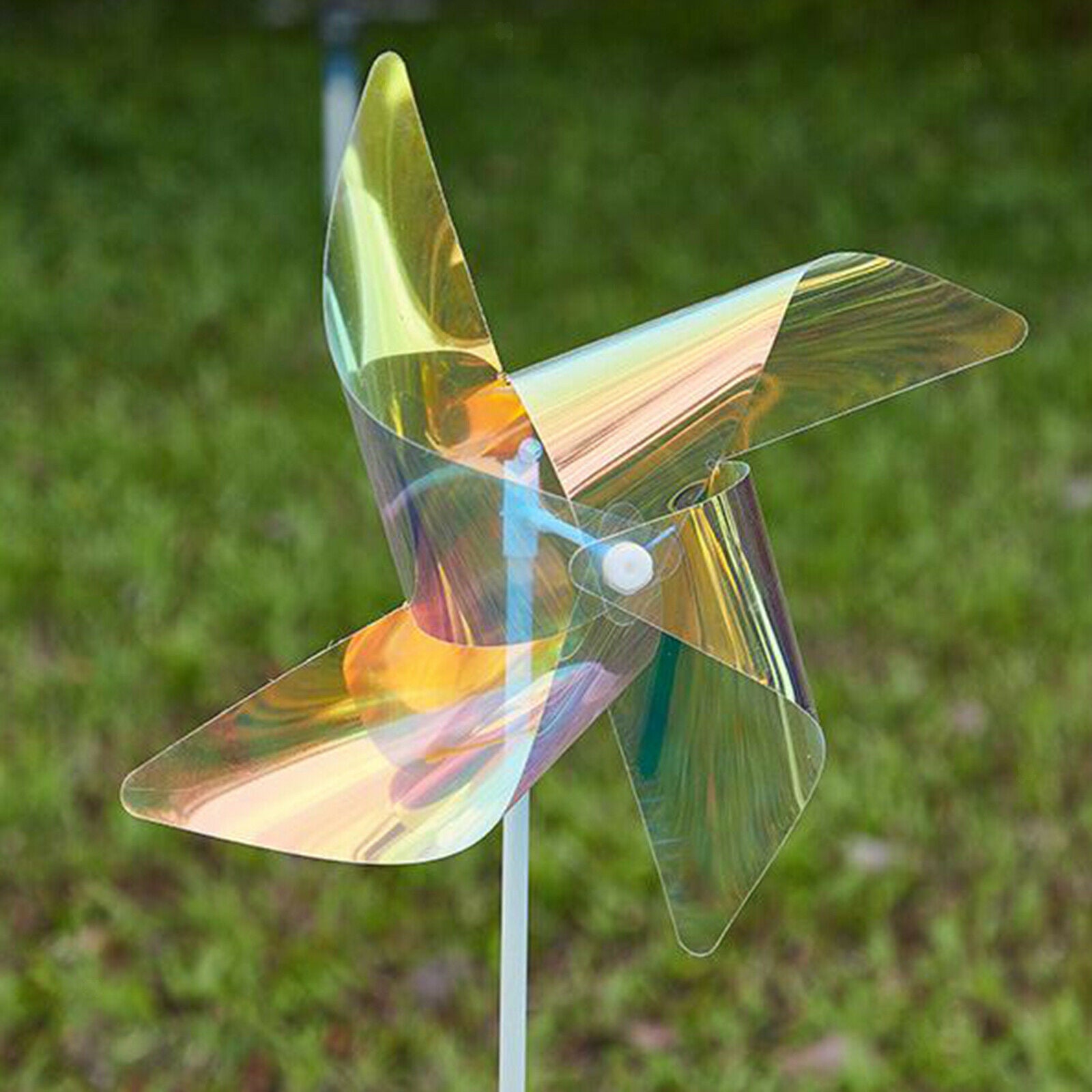 Outdoor LED Windmill Garden Lights Yard Landscape Ground Light Walkway Decor