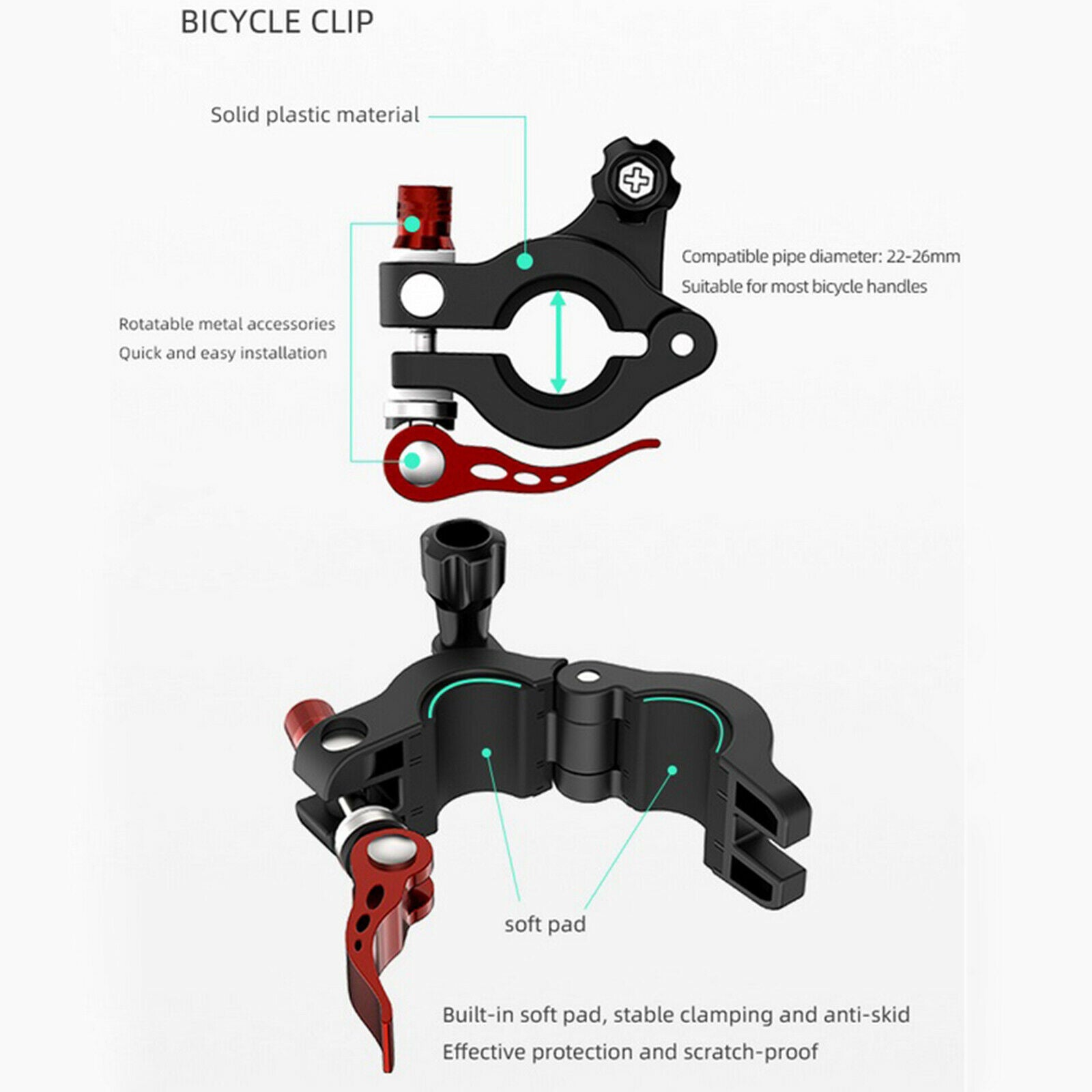 Drone Remote Controller Bike Bracket Clip for Dji Mavic Mini 2 Pro Air 2S