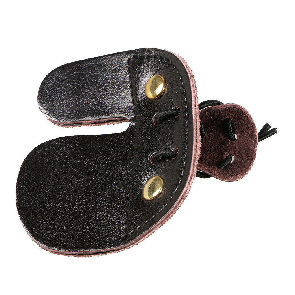1 piece Archery Finger Glove Protect Fingers Guard Tab