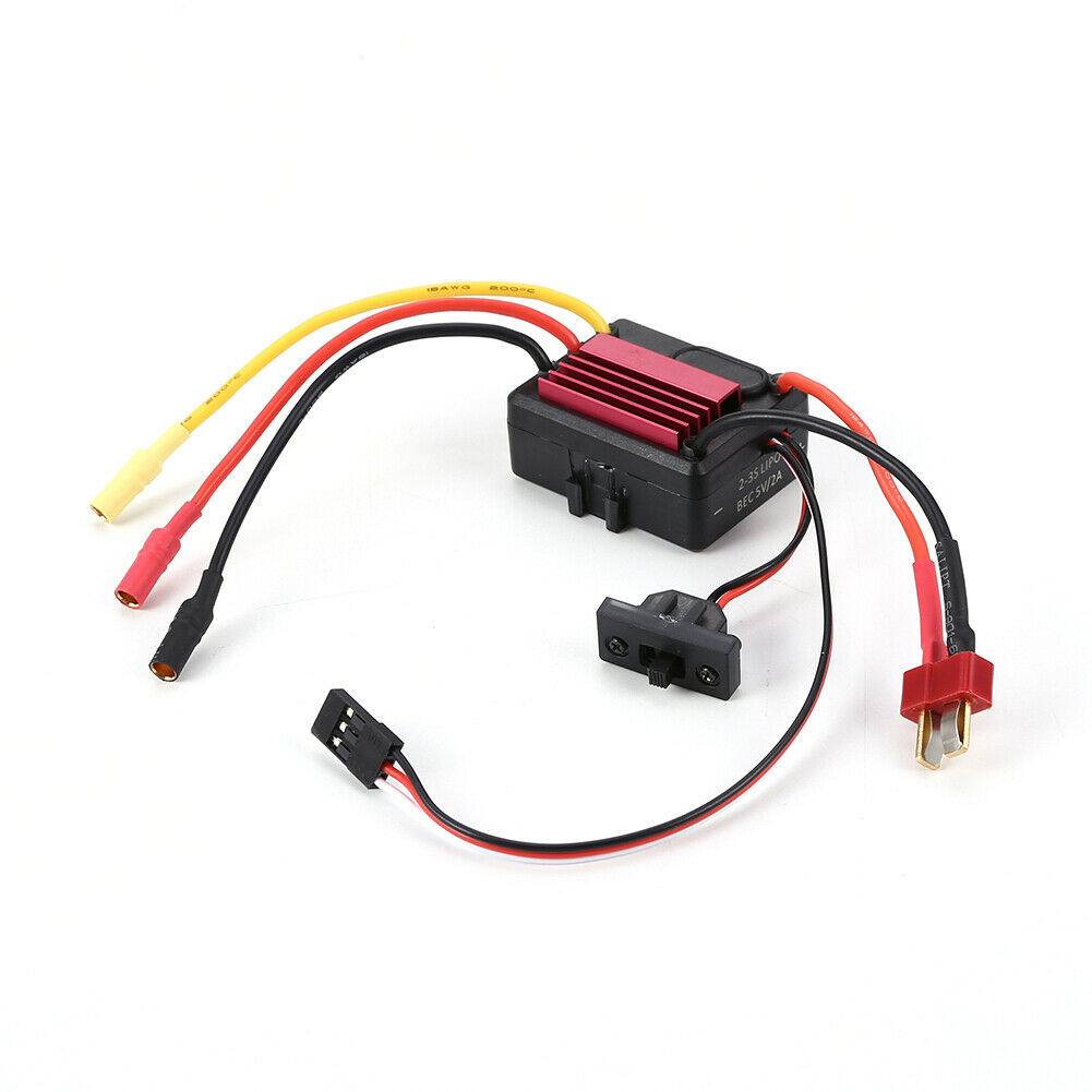 Waterproof 35A ESC Sensorless Brushless Motor for RC Car Scale 1:18 1:16