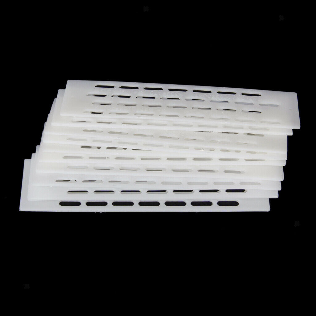 10pcs Bee Queen Cages + 10pcs Excluder Grid Tool  + Queen Marking Cage w Plunger