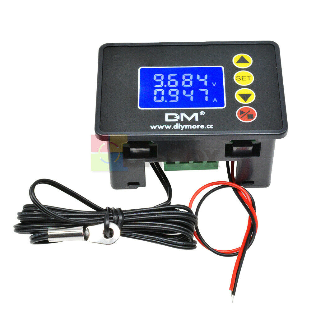 1.37"Inch LCD 4-digit 0-100V 10A 1000W Voltage Current Temperature Power Tester