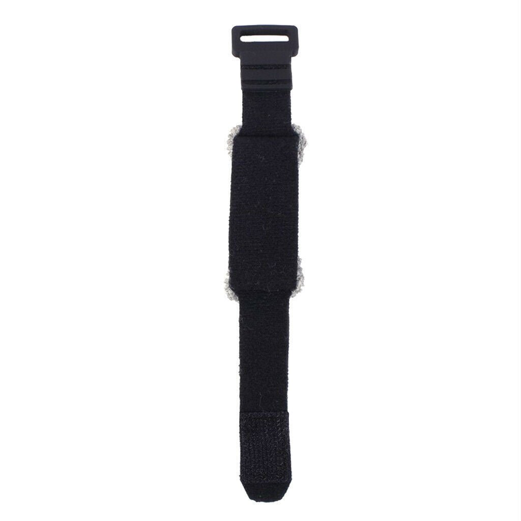 Pro Guitar String Muter Dampener Guitar Bass Parts Accessory Black 20x2.5cm