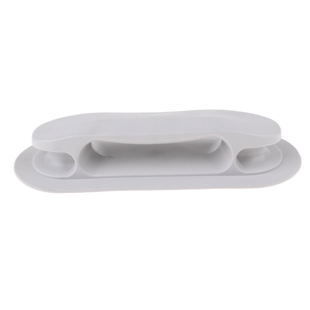 2X PVC Grab Handle for Inflatable Boat Rubber Dinghy Kayak Canoe Style 2 Gray
