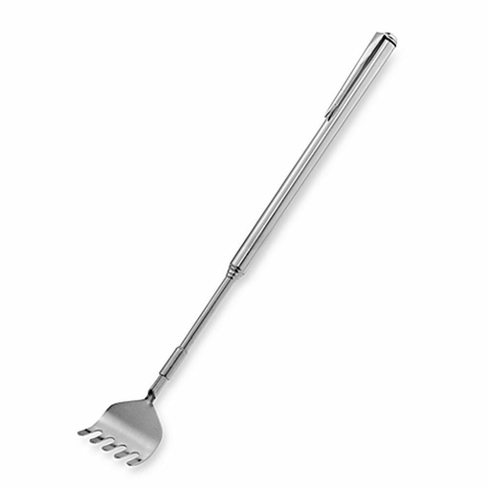 Top Metal Stainless Steel Back Scratcher Telescopic Extendable Claw Extender 6"
