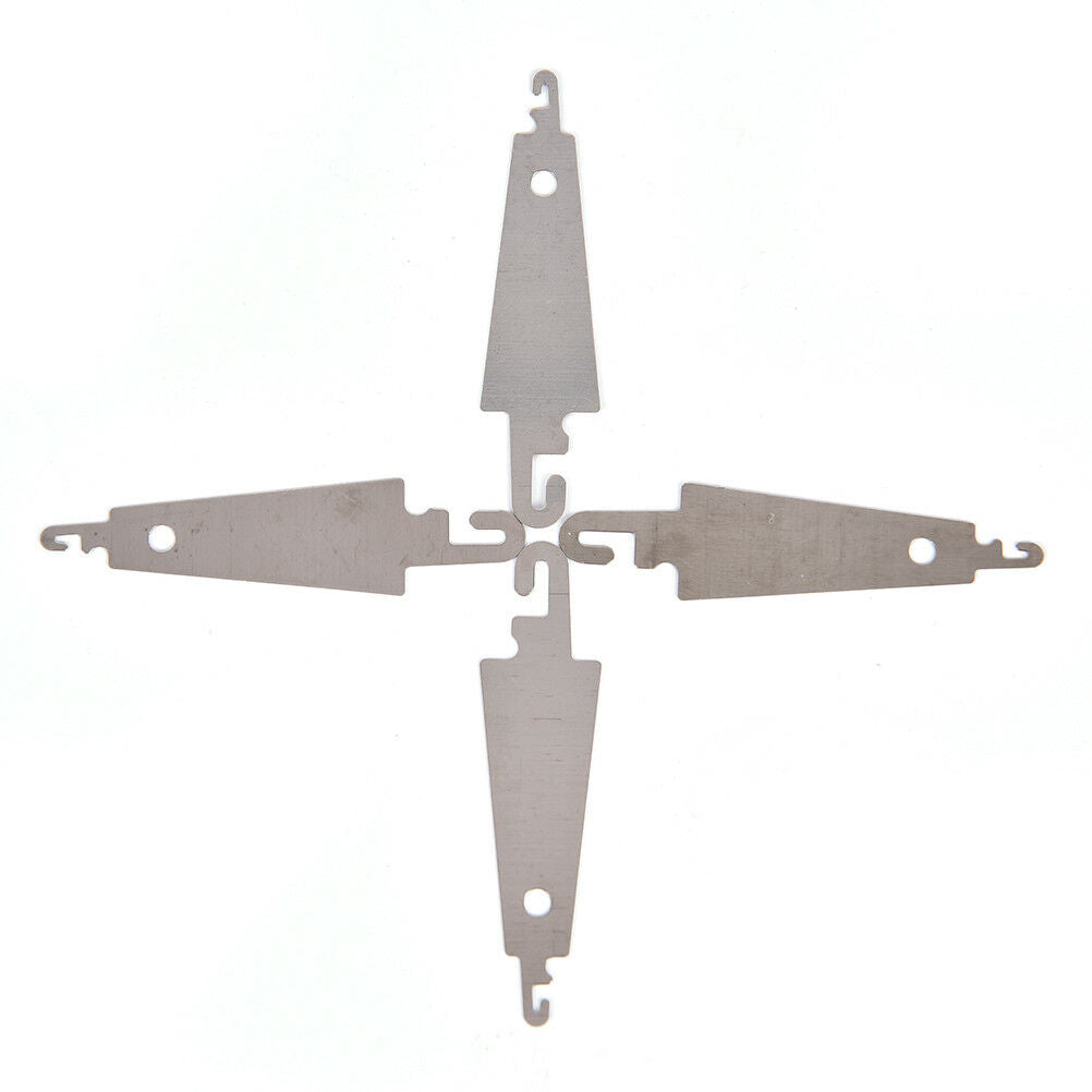10pcs Steel Hook Needle Threader Help for Hand Sew Ribbon Embroidery Cross TooDD