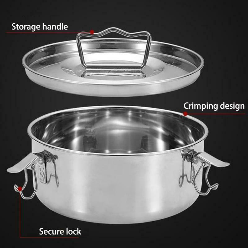 Flan Mold Pot in Cooking Bakeware Pressure Cooker Accessories Come with Rack