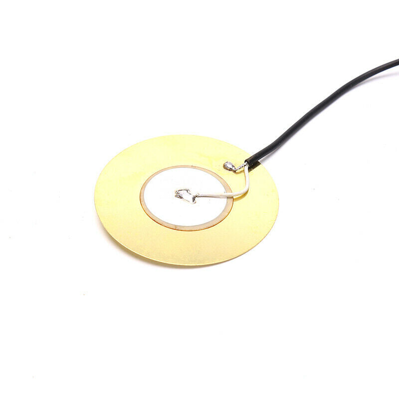 1Pcs 50MM Guitar Pickup Piezo Transducer Prewired Amplifier 6.35MM Output Ja Lt
