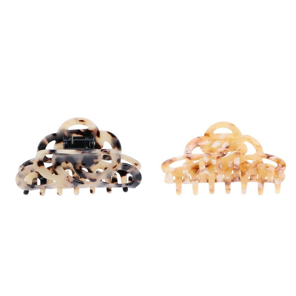 Claw Clip for Hair  of Shells Holding Clip Clamp for Woman Girl Lady - Beige, as