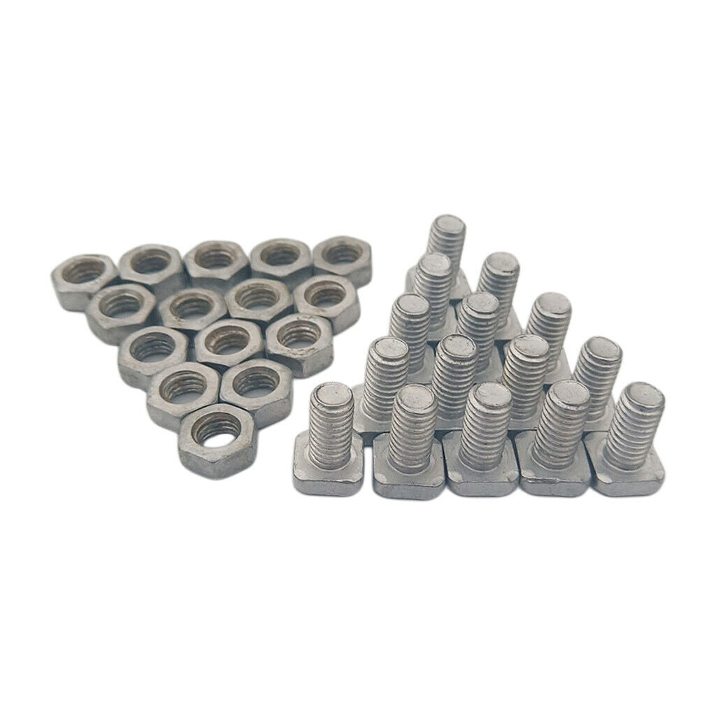 Precision Aluminium Alloy Greenhouse Nuts and Bolts Hard Replacement Parts