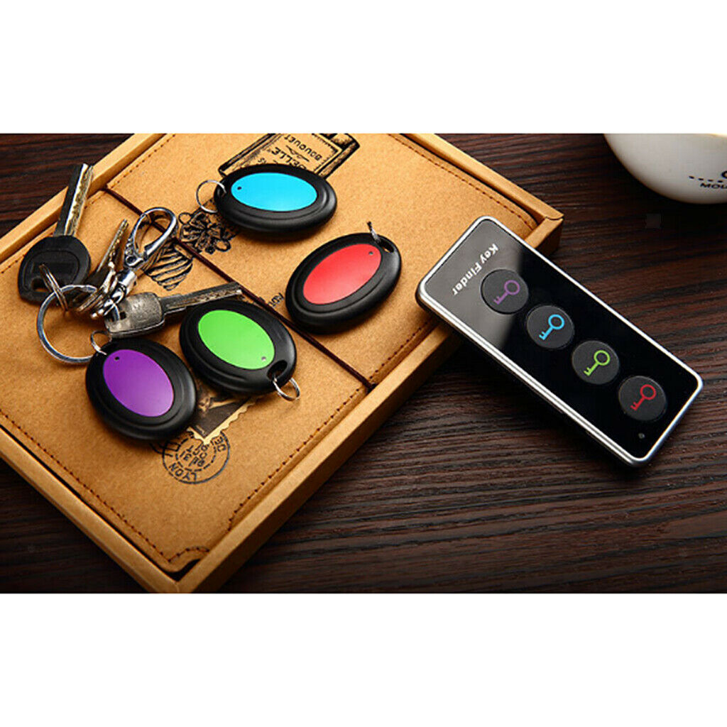 4 In 1 Indoor Wireless Key Finder Keys Caller Locator Pet Finder Alarm Kit