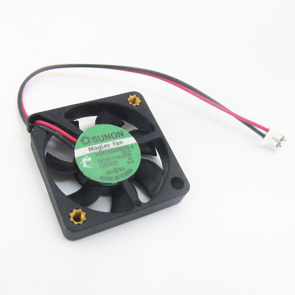 10pcs SUNON MagLev KDE0503PEV3-8 30x30x6mm 3006 DC5V 0.35W 2pin DC Cooling fan