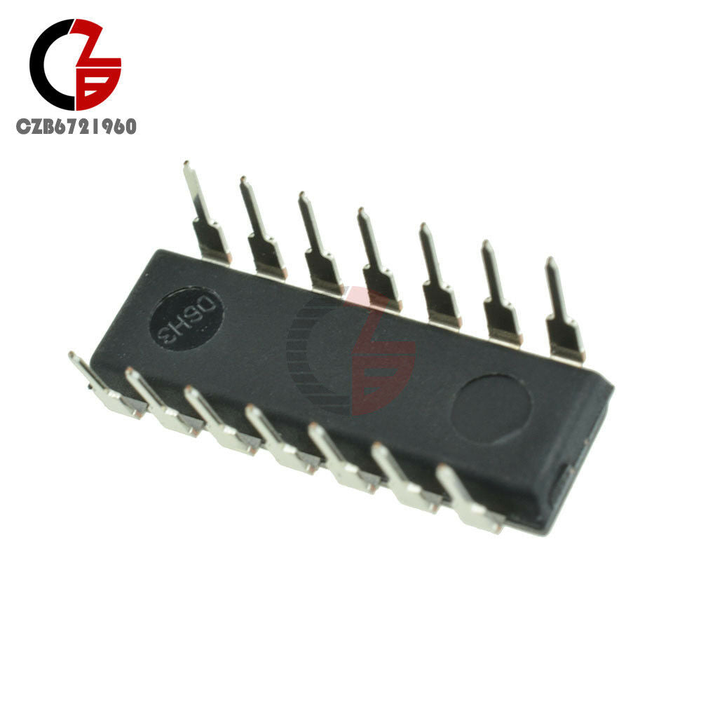 10Pcs CD4047 CD4047BE CMOS Monostable Multivibrators DIP 14 DIP-14 TI IC