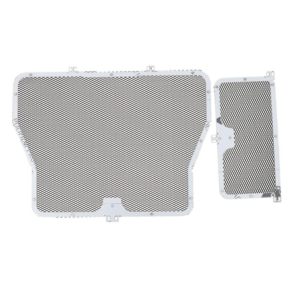 Oil Cooler Guard Cover Kit Universal for BMW HP4 S1000RR S1000R/RR/XR Black