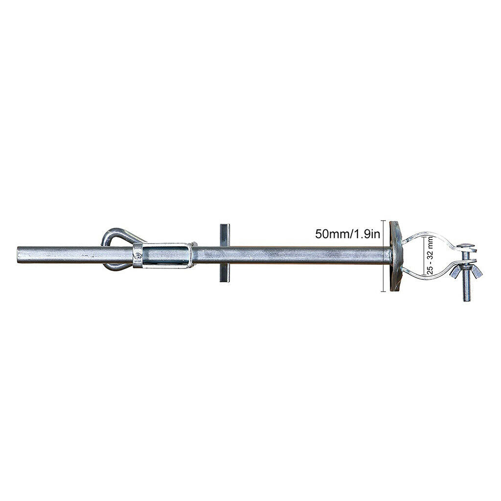 Alloy Parasol Sun Umbrella Holder Clip Clamp for Garden Balcony Beach Table