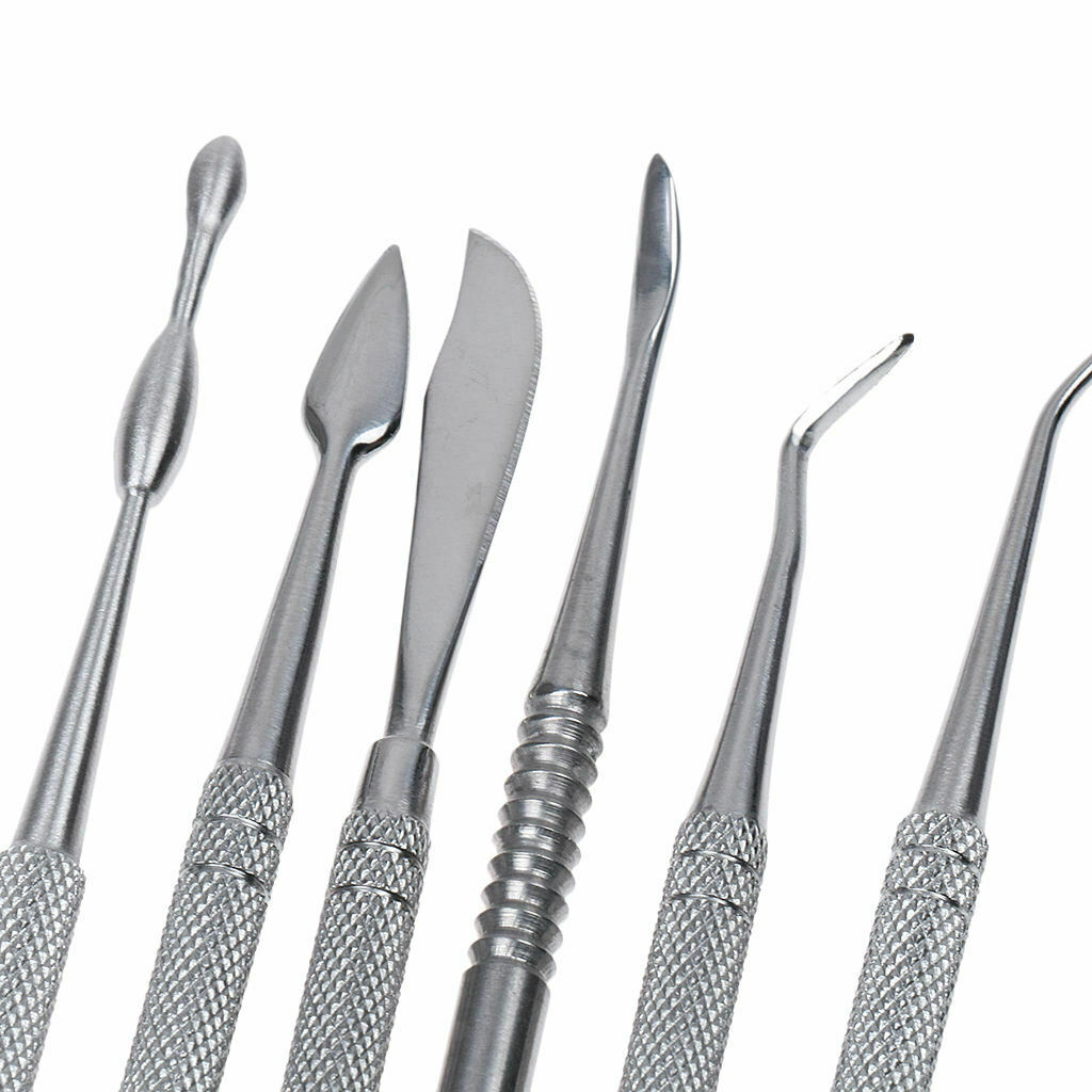 10-Piece Stainless Steel Wax Carvers Set Great For Carving, Cutting, Modeling,